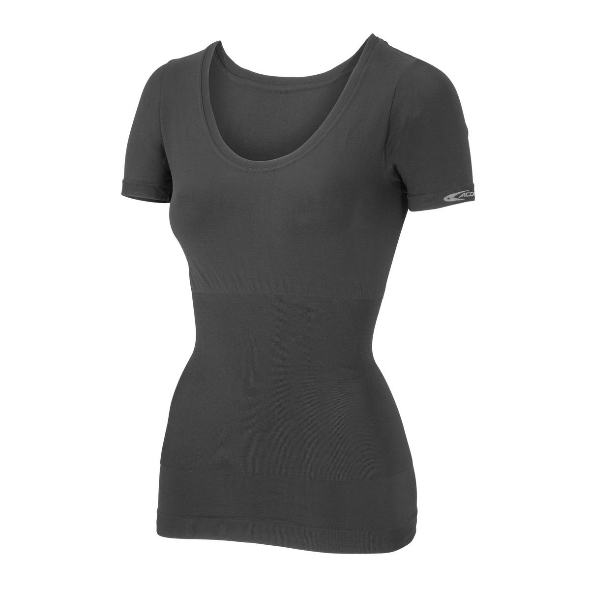 Women's Short Sl. Shirt + Back Support | Accapi
